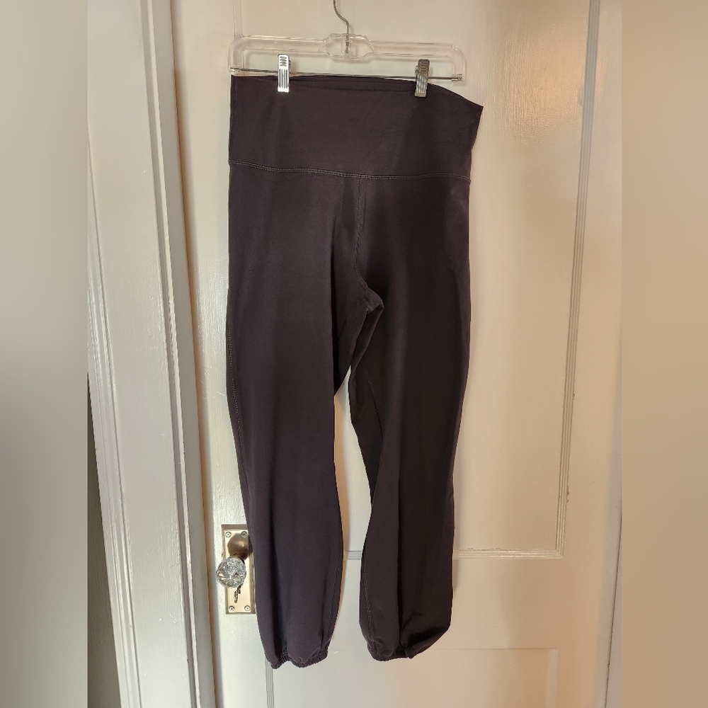 Aerie Offline Black Hi-Rise Cinch Yoga Pants - XL